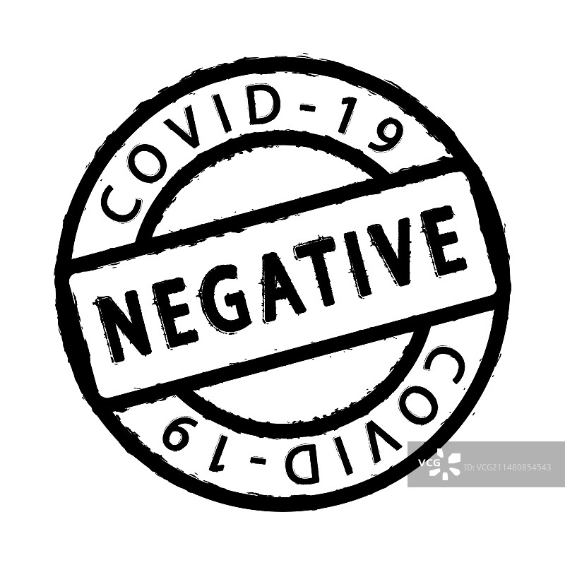 covid阴性检测图片素材